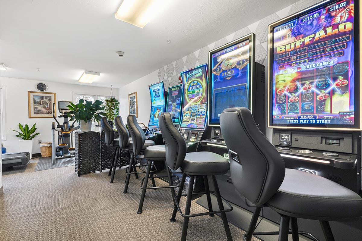 The Mill Creek Hotel and Suites in Lake Geneva Wisconsin game room