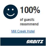 The Mill Creek hotel and Suites are 100% guest recommended on Orbitz